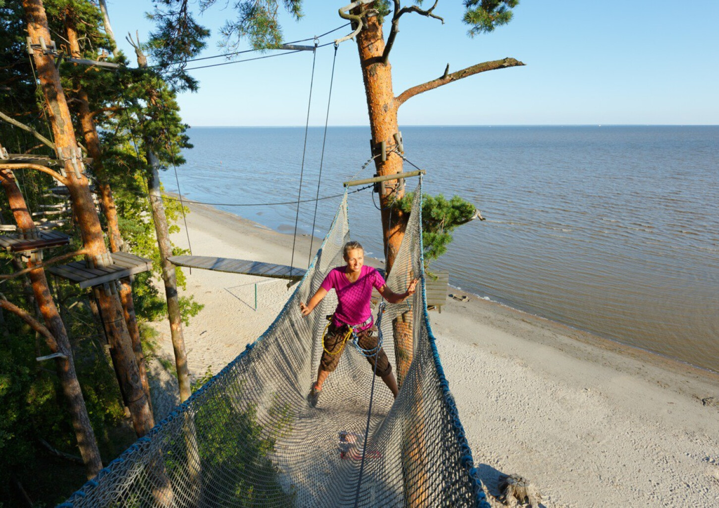 Тропы приключений в Парке приключений Валгеранна