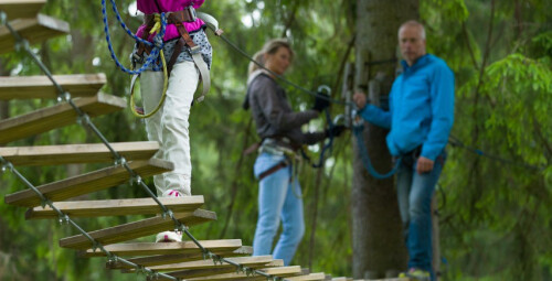 Kāpšanas takas pusaudzim Valgerannas Piedzīvojumu parkā #4