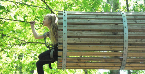 Kāpšanas takas pusaudzim Valgerannas Piedzīvojumu parkā #3