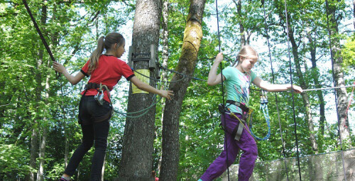 Kāpšanas takas pusaudzim Valgerannas Piedzīvojumu parkā #2