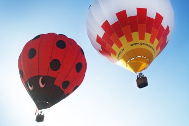  Lidojums ar gaisa balonu diviem