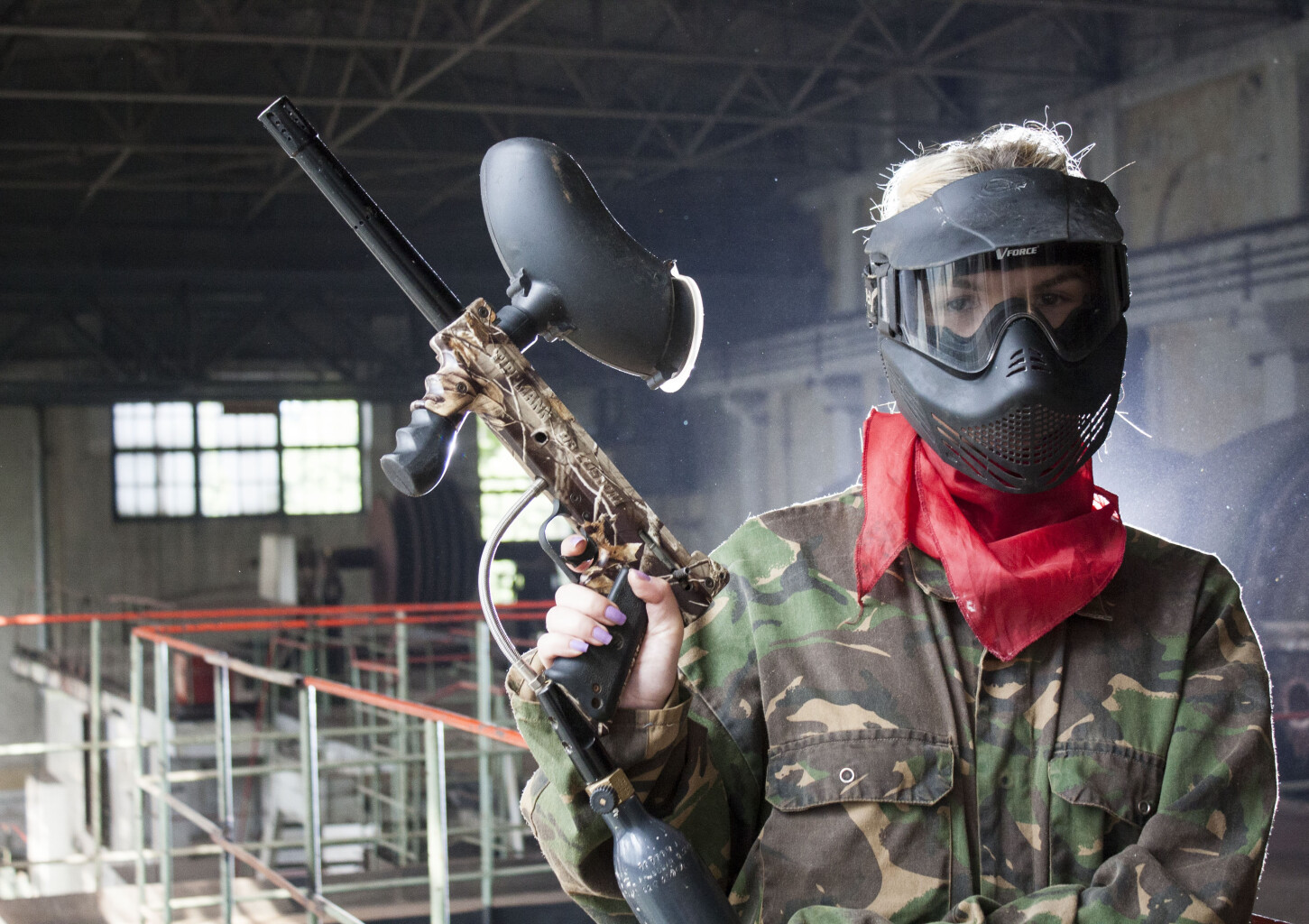 Peintbols ar gumijas bumbiņām iekštelpās - Reball (1 pers.)