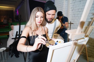 Мастер-класс по живописи от «Art & Wine» для двоих