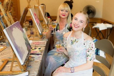 Мастер-класс по живописи от «Art & Wine» для двоих