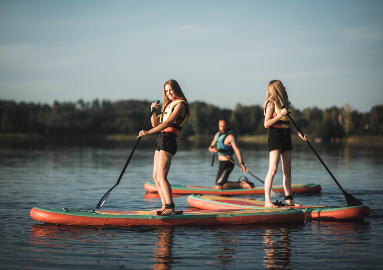 Brauciens ar SUP dēļiem diviem no ’’Atpūta Ludzā’’ (2 pers., 6 h.)