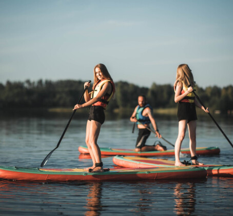 Прогулка на SUP-досках для двоих от «Atpūta Ludzā» (2 перс., 6 ч.)