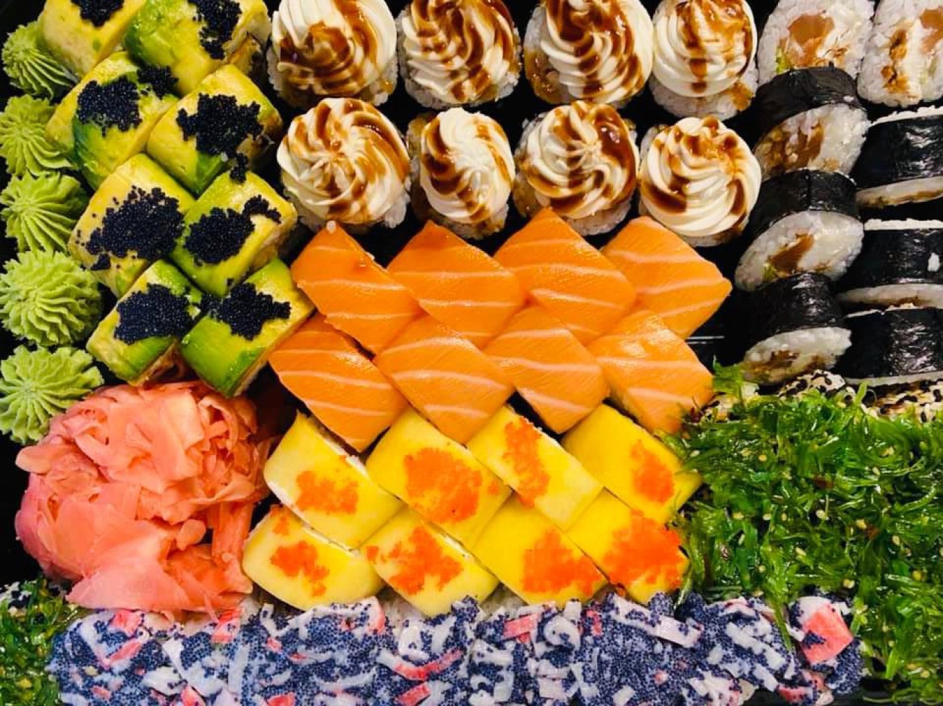 Garda maltīte no ’’AM Sushi’’ līdzņemšanai 