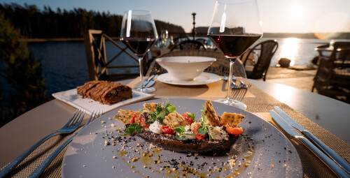 Ужин в ресторане «Silenes Terases» на курорте Silene Resort & SPA