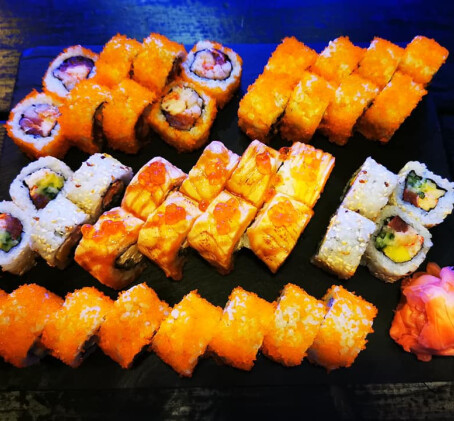 Garda maltīte no ’’Sushi DeLuxe’’ līdzņemšanai 20€