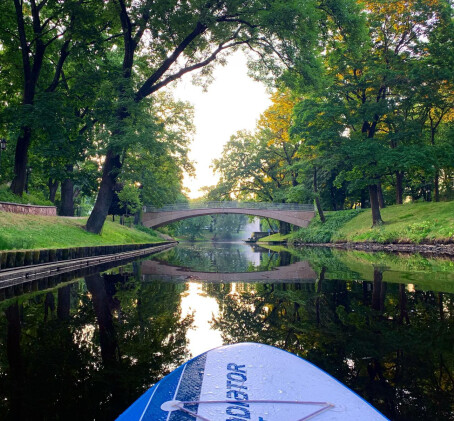 Прогулка на SUP-досках в центре Риги для двоих (3ч)