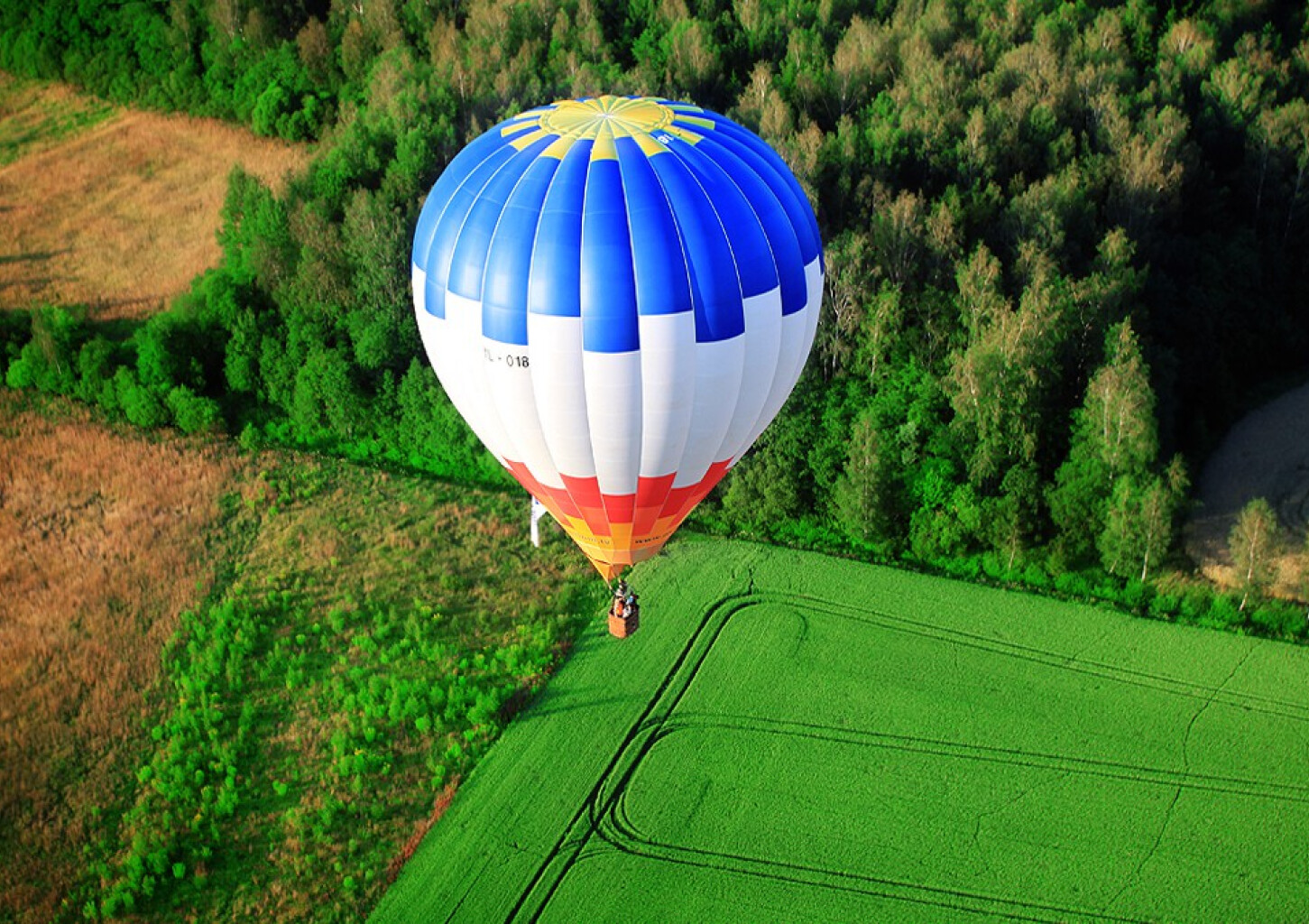 Lidojums ar gaisa balonu Latvijā diviem (1h)
