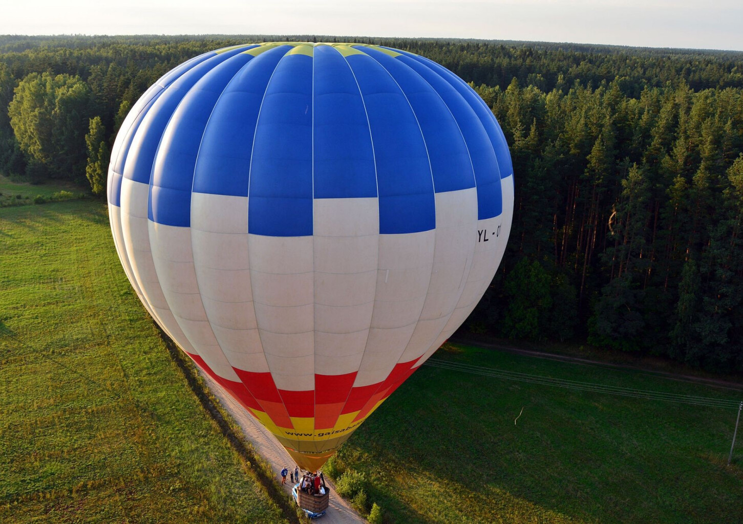 Lidojums ar gaisa balonu Siguldā (1 pers., darba dienās)