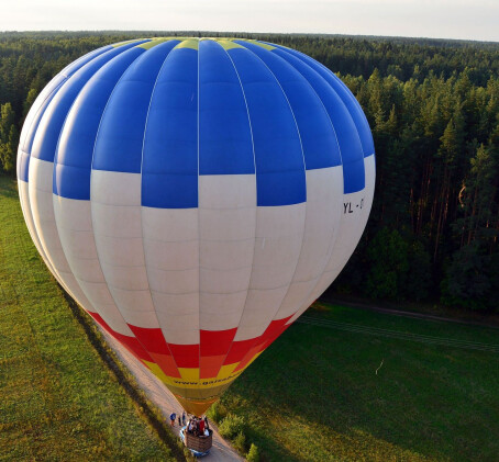 Полет на воздушном шаре в Сигулде в рабочие дни для 1 человека
