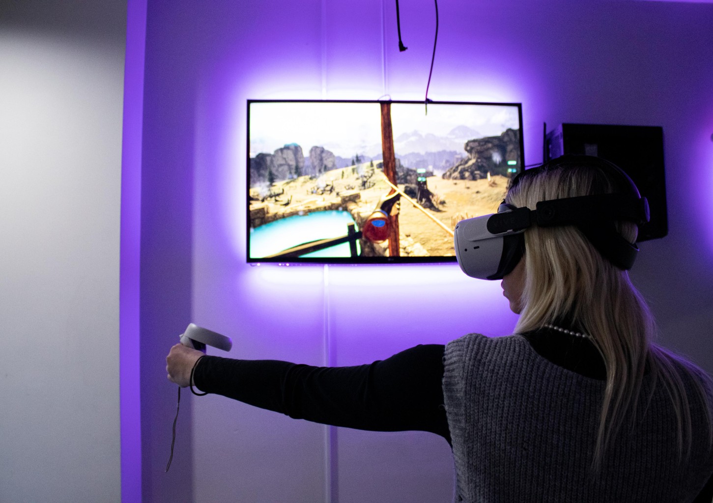 Virtuālās realitātes izklaide "VR Room" (līdz 15 pers., 1h)