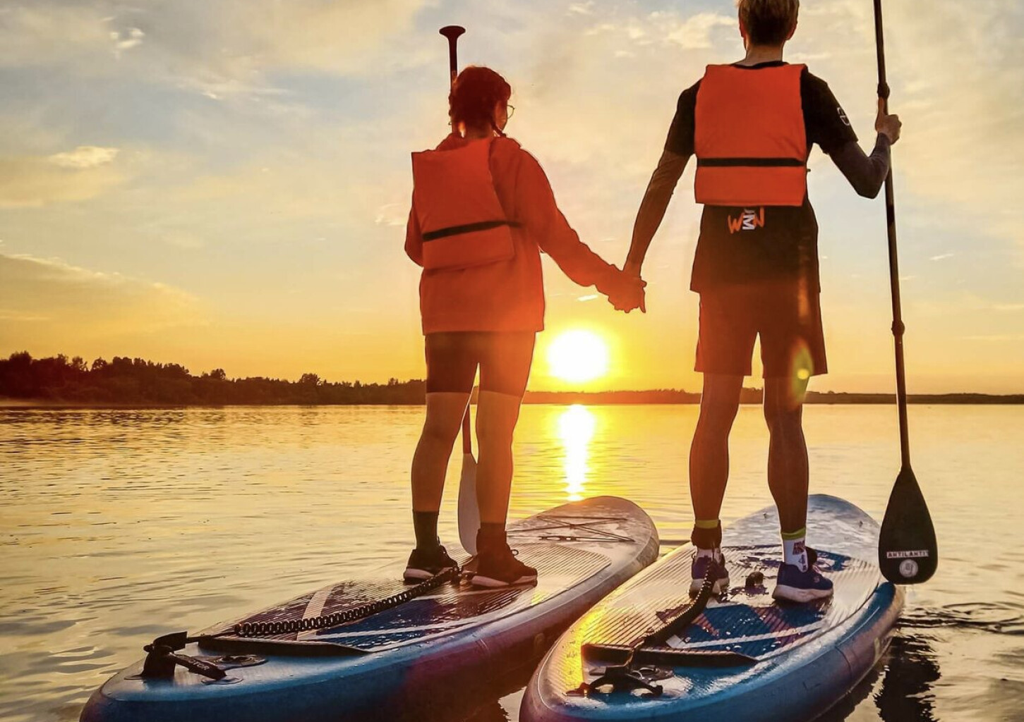 Saulrieta brauciens ar SUP dēli Daugavpilī diviem (2h)