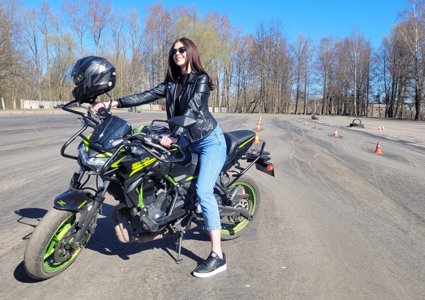 Переподготовка навыков езды на мотоцикле от GOMOTO.lv