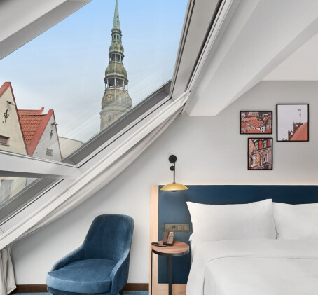 Nakts ’’Hilton Garden Inn Riga Old Town’’ + vakariņas ģimenei