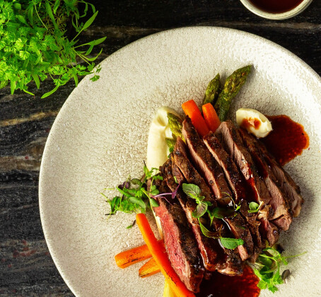 Ужин из трех блюд в ресторане "Beef Room"