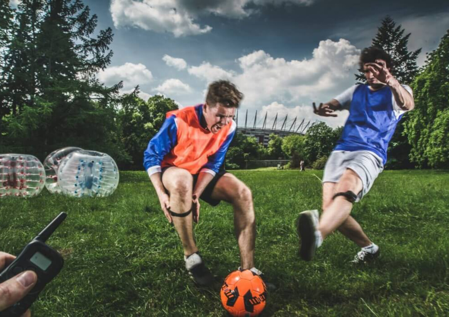 Elektrošokeru futbols stipriniekiem (1-8 pers., 1h)