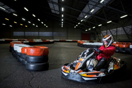 Brauciens ar kartingu – 10 min., Biķernieku Kartinga halle
