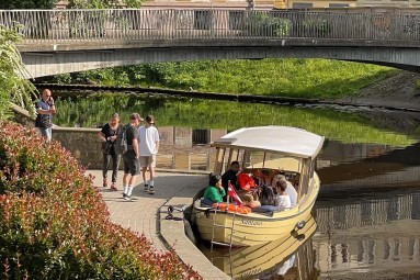 Privāts brauciens ar kuģīti pa Rīgas kanālu un Daugavu (līdz 10 pers.)