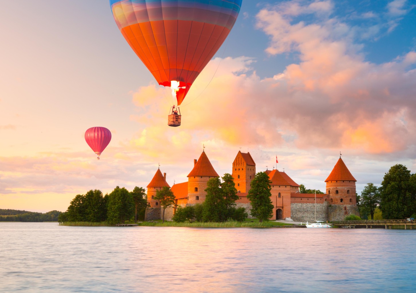 Lidojums ar gaisa balonu virs Viļņas vai Traķiem diviem