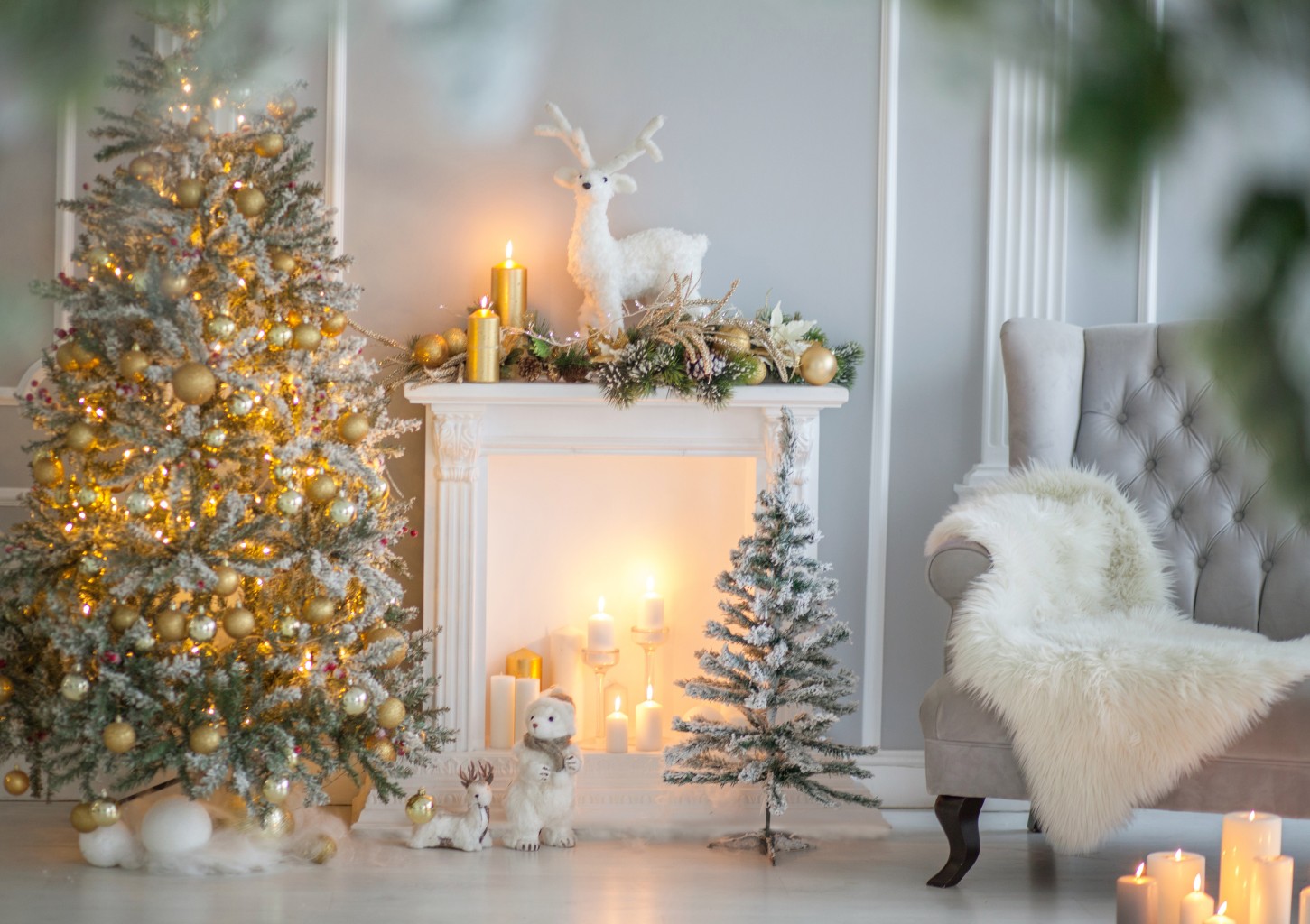 Ziemassvētku fotosesija ar tematiskām dekorācijām (1h)