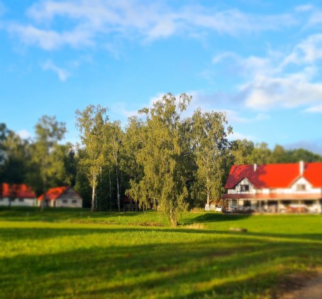 Сытный обед Селии в сельском доме "Klajumi" (2 перс.)