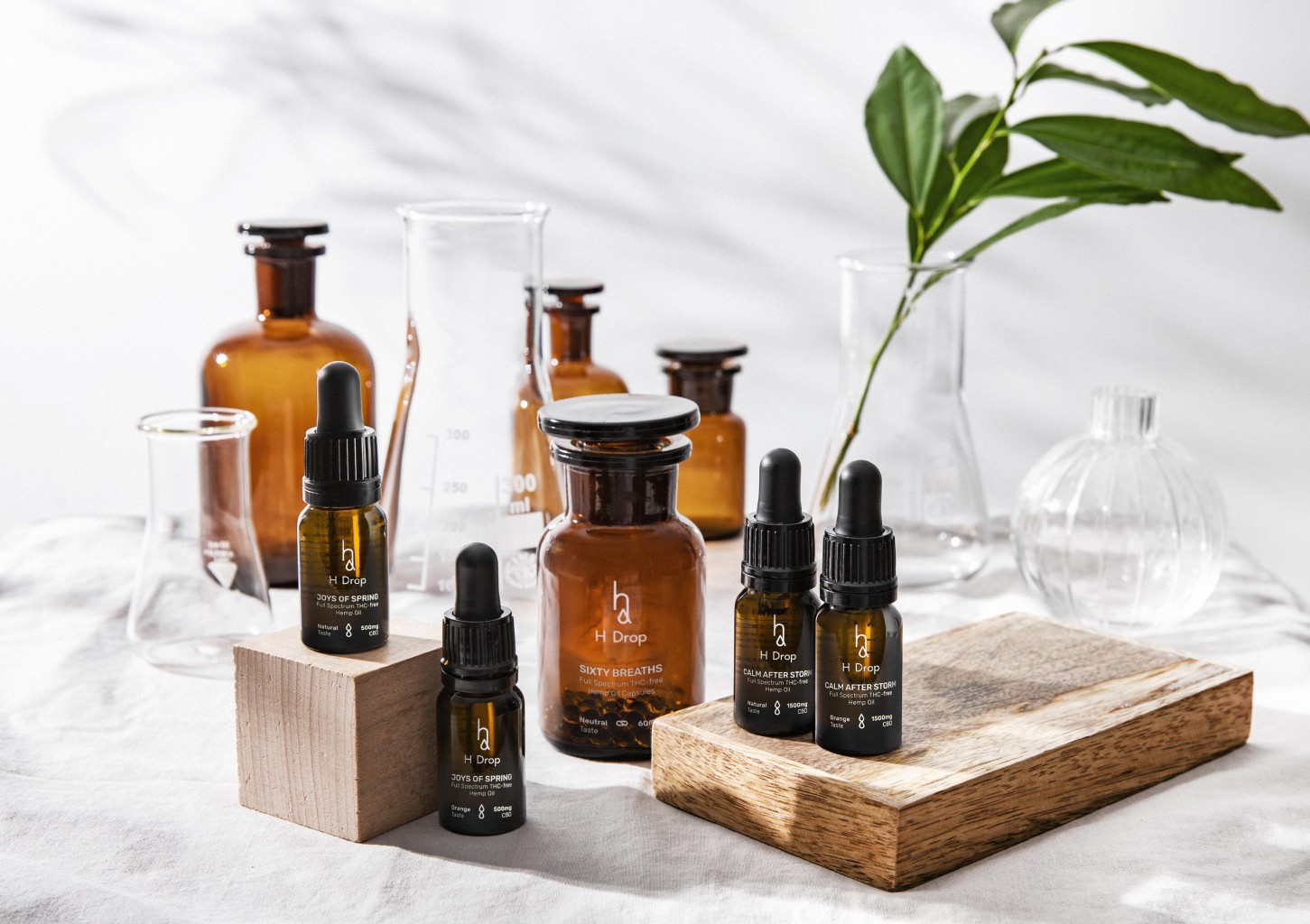 Dāvanu karte CBD produkcijai no "H Drop" mieram un līdzsvaram