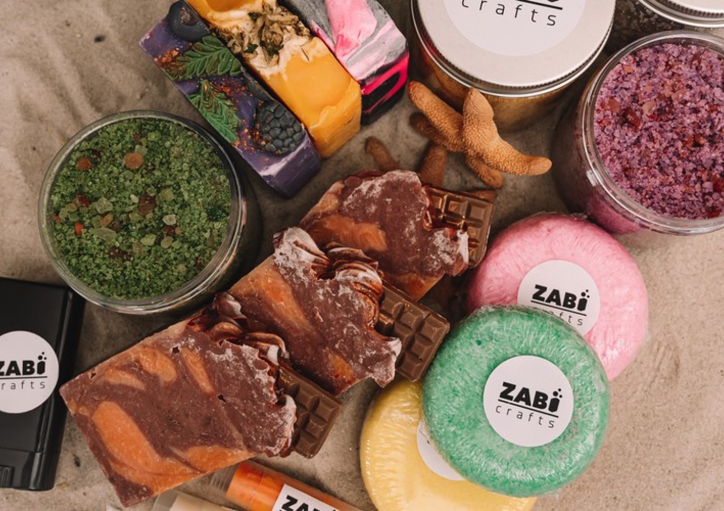 "ZABI Crafts" kosmētikas dāvanu komplekts