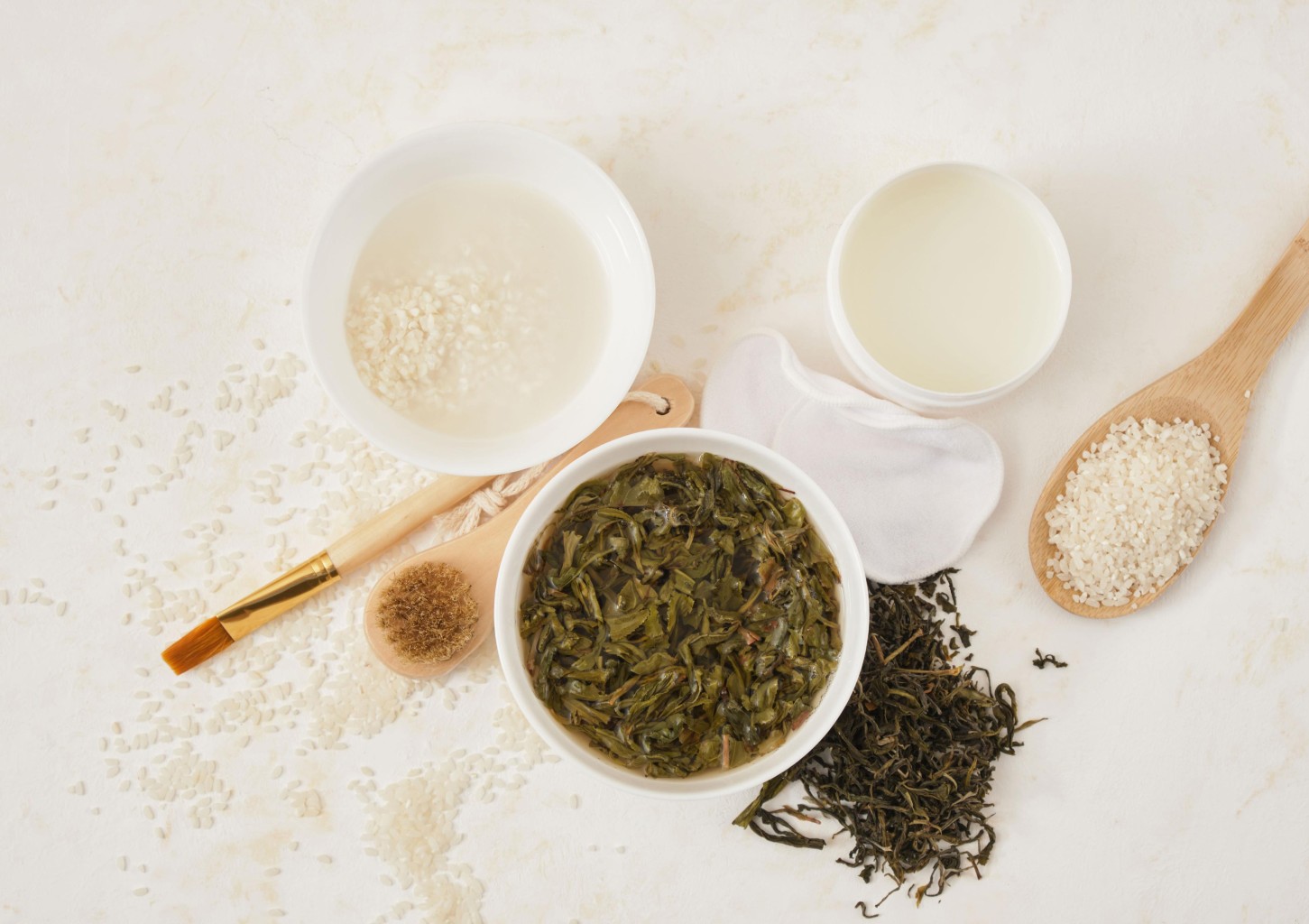 Маска из зеленого чая и массаж тела в салоне L SANTE