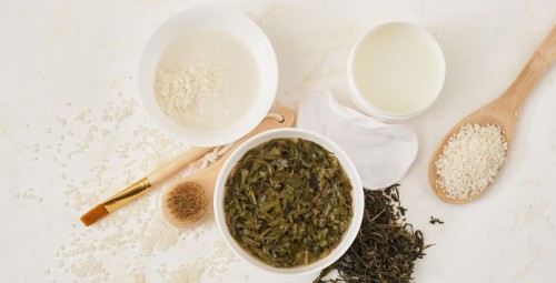 Маска из зеленого чая и массаж тела в салоне L SANTE