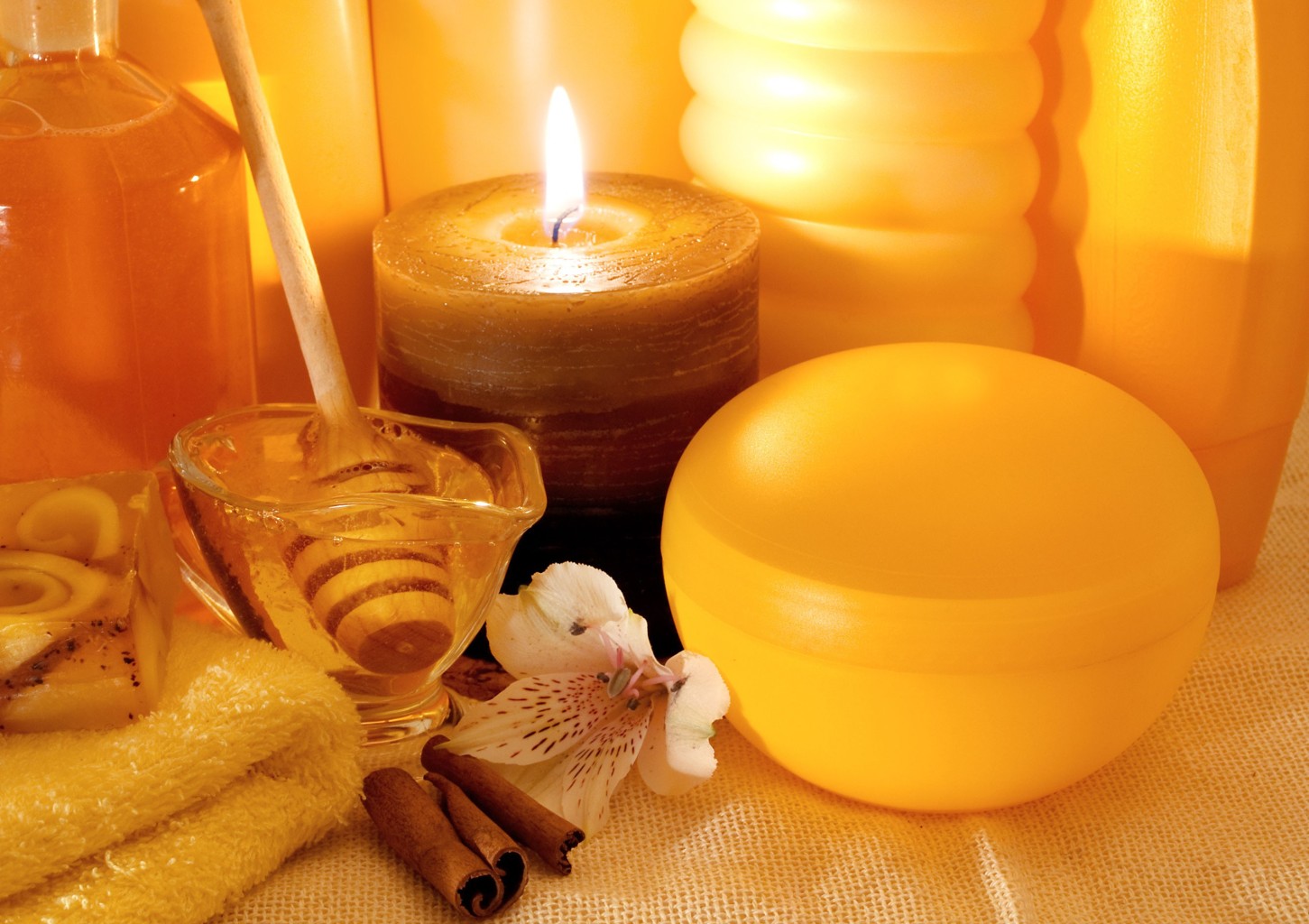 SPA-ритуал с медом и корицей для стройности тела в салоне L SANTE
