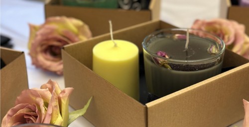 Создай свечи сам – мастер-класс Art&Wine в Риге для одного