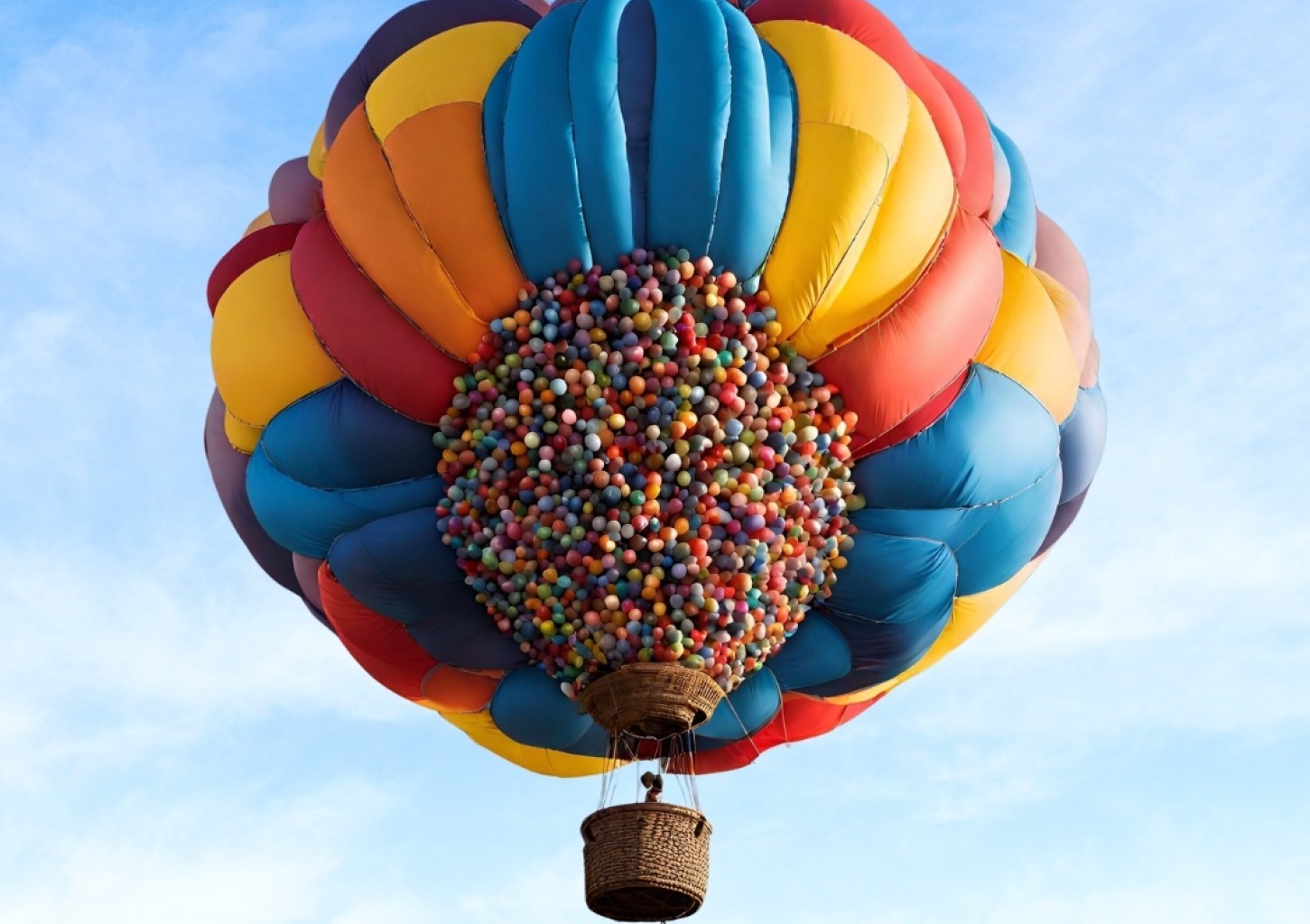 Lidojums ar izvēlētā dizaina gaisa balonu grupai