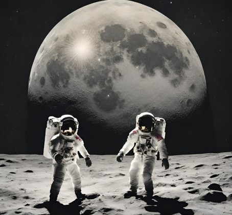 Staigāšana pa Mēnesi ar pieredzējušu astronautu
