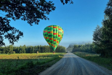 Īpašs lidojums ar gaisa balonu Latvijā