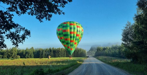 Īpašs lidojums ar gaisa balonu Latvijā