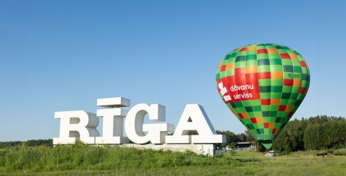 Īpašs lidojums ar gaisa balonu Latvijā