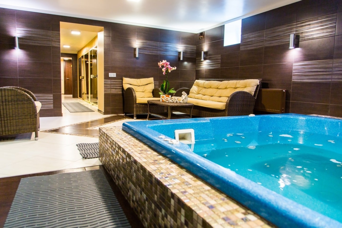 Wellness relaksācija un itāļu maltīte Rīgas centrā (1 pers.)