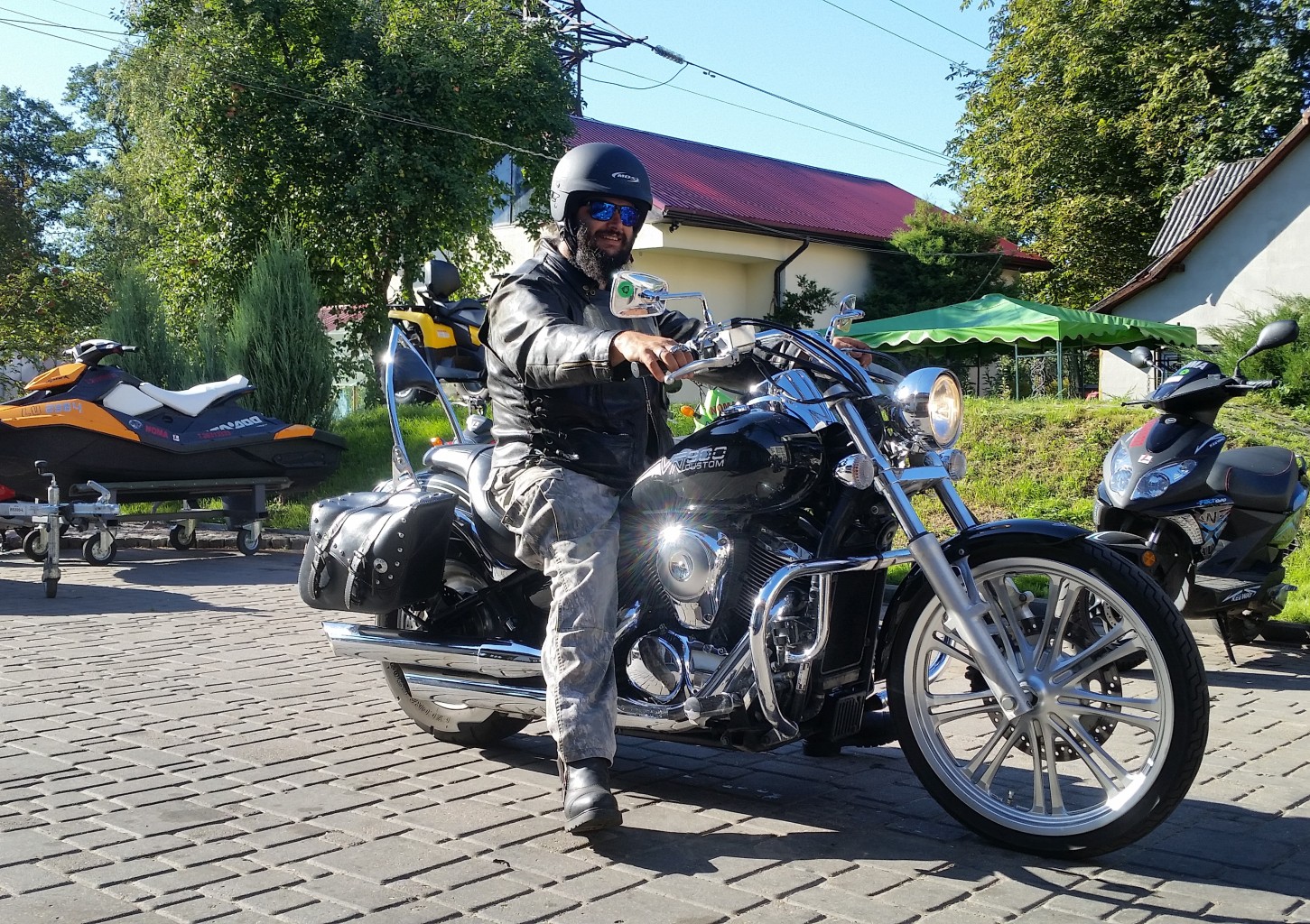 Мото-приключение на "Чоппере" (20 мин.)