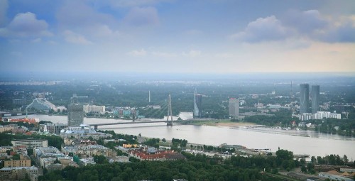 Частный полет на самолете над Ригой для двоих