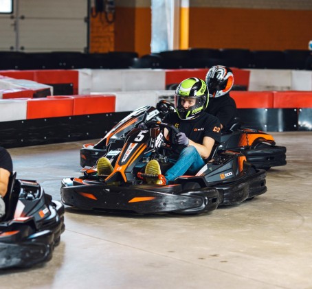 Картинг в самом большом в Латвии холле "Kartings.lv” для одного