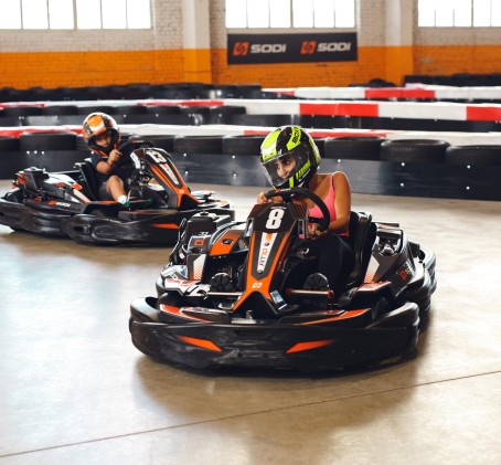 Картинг в самом большом в Латвии холле "Kartings.lv” для двоих