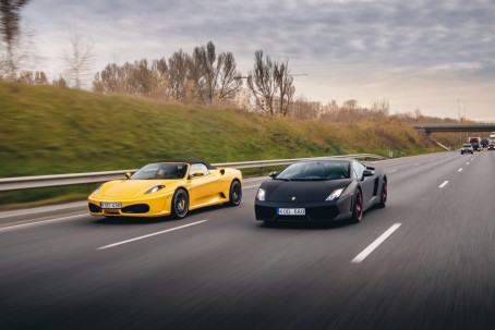 Pasažiera brauciens ar Ferrari vai Lamborghini Biķernieku trasē (2 apļi)