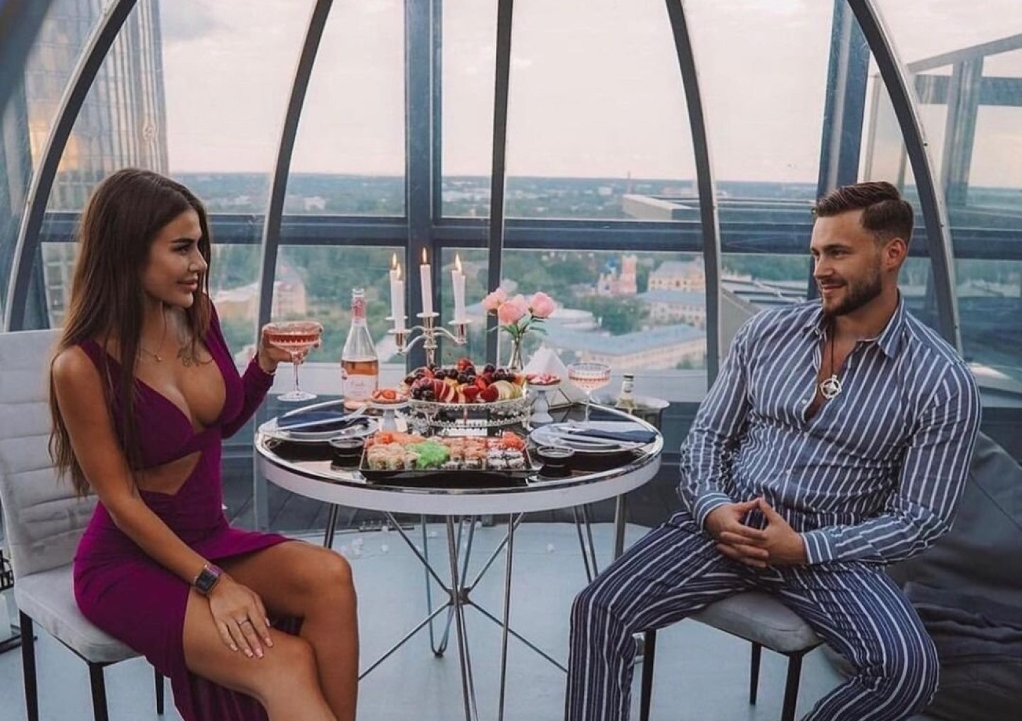 Nesteidzīgs rīts "Skyhouse Igloo" ar maltīti no "Mulberry" restorāna