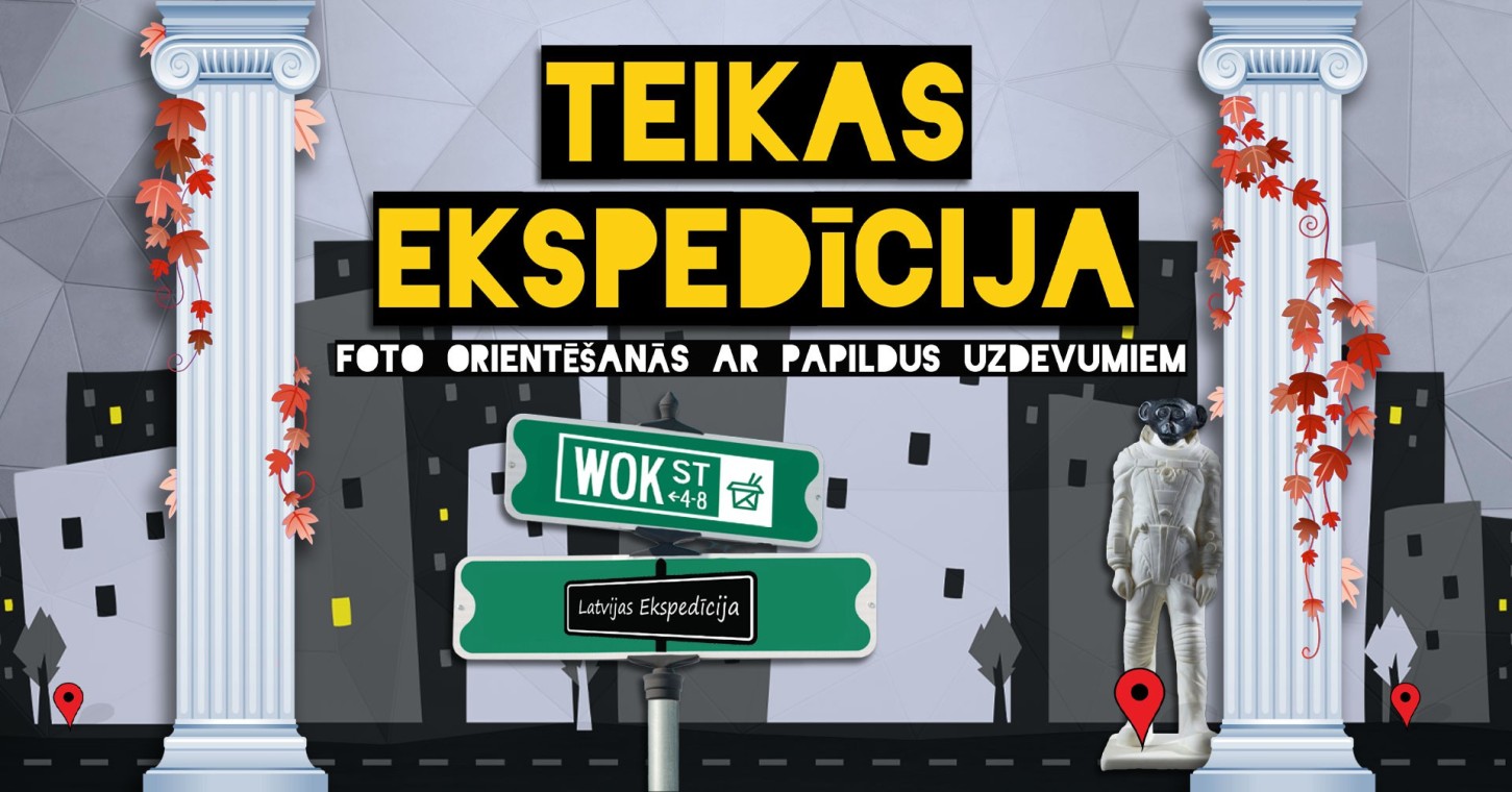 Piedzīvojumu spēle, foto orientēšanās - Teikas ekspedīcija