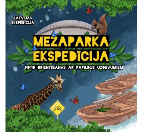 Piedzīvojumu spēle, foto orientēšanās - Mežaparka ekspedīcija