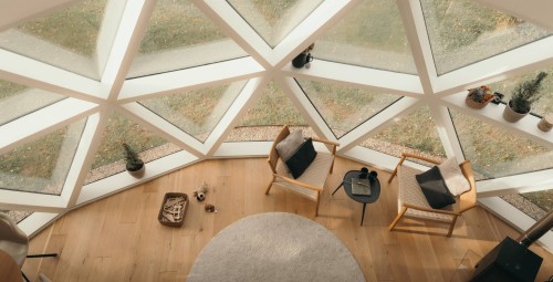 Отдых в панорамном шатре