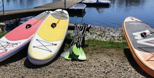 Аренда SUP-бордов в комплексе Рундальской водяной мельнице для двоих
